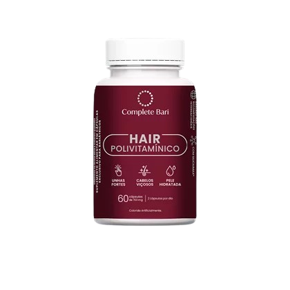 Polivitamínico Cabelos e Unhas Complete Bari Hair